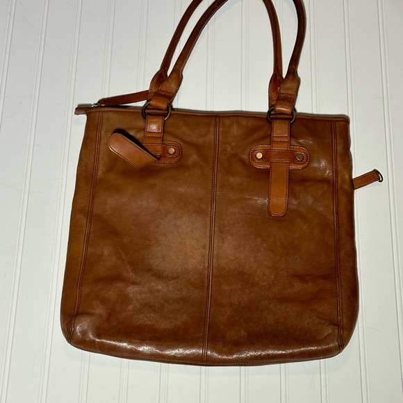 Coldwater Creek Leather Tote - Picture 2 of 16
